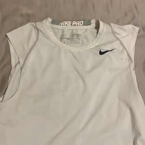 Nike Sleeveless Fitted Compression Shirt New Size S